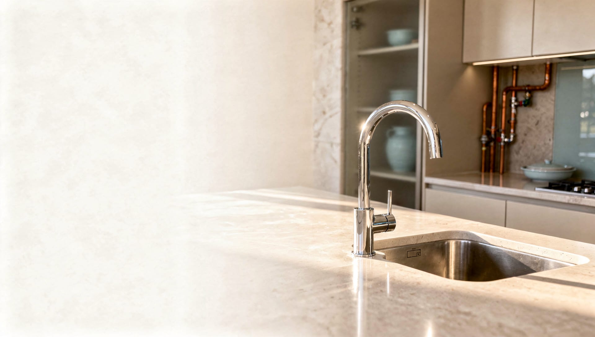 A bright, clean Littleton kitchen in soft morning light